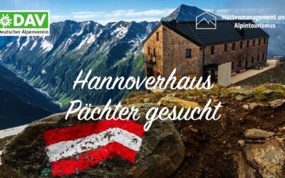 Hannoverhaus – Hüttenpächter*in ab Anfang Februar 2024